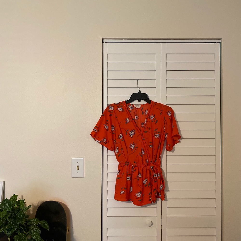 Orang Floral Blouse